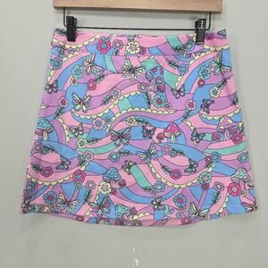 Sugar Thrillz Mini Skirt M Multicolor Funky‎ Feminine Kawaii Kidcore Colorful